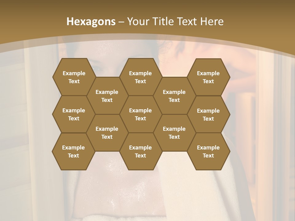 Enjoying Steam Beauty PowerPoint Template