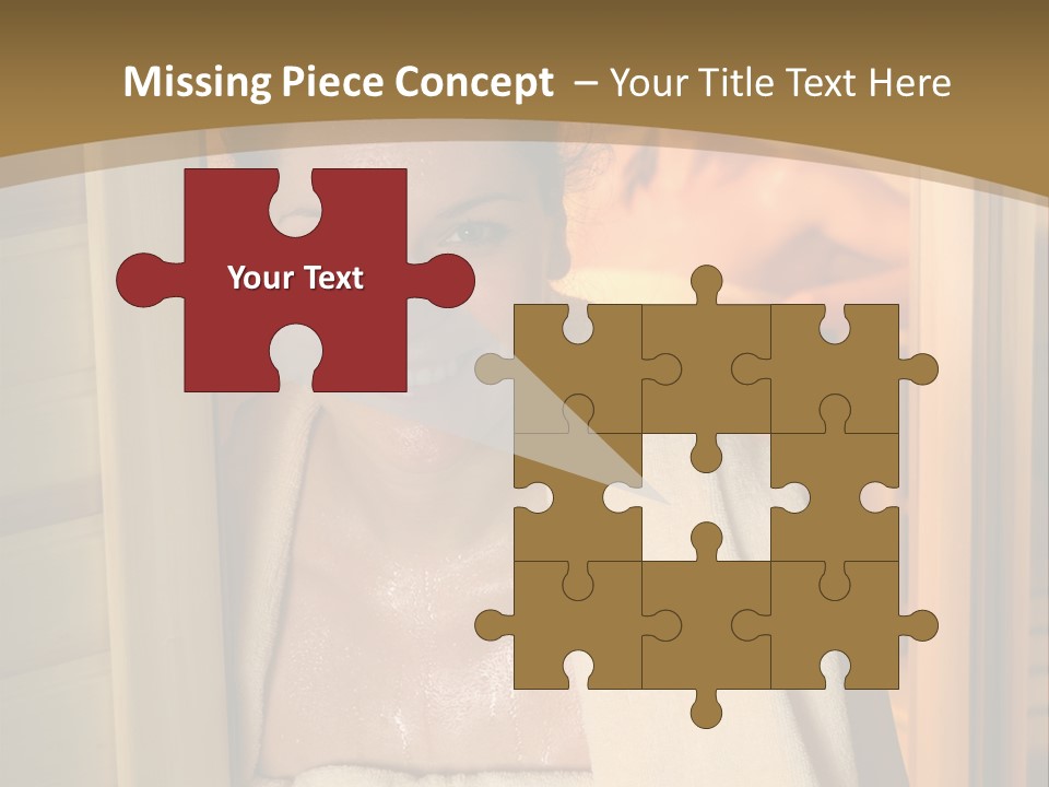 Enjoying Steam Beauty PowerPoint Template