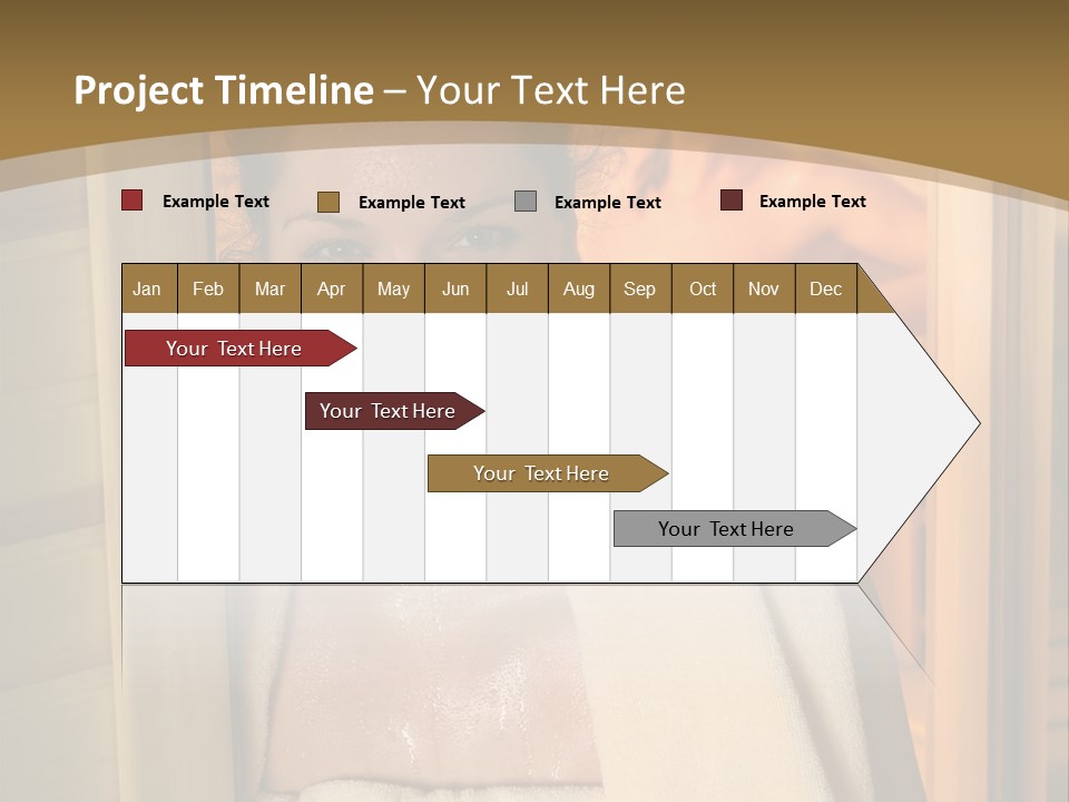 Enjoying Steam Beauty PowerPoint Template