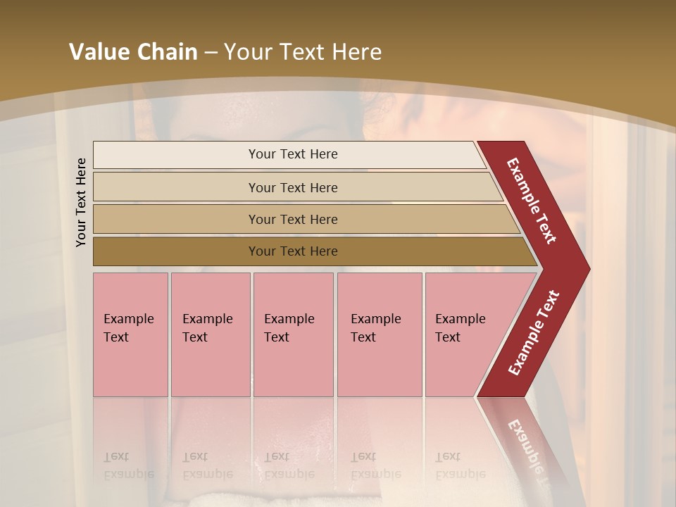 Enjoying Steam Beauty PowerPoint Template