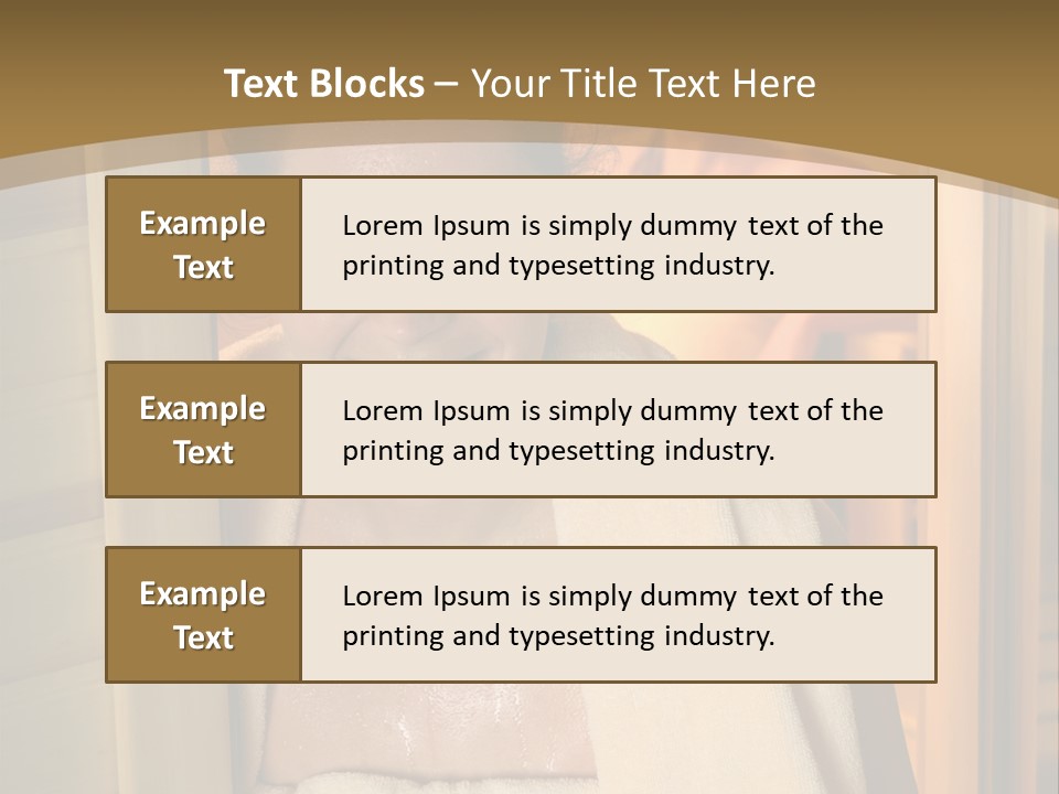 Enjoying Steam Beauty PowerPoint Template