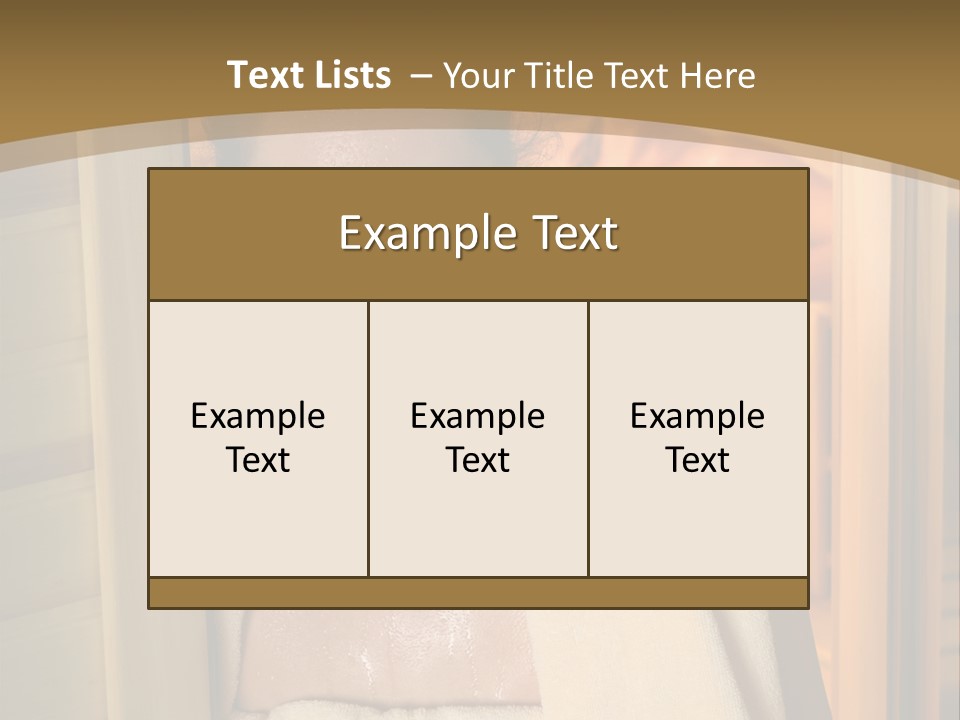 Enjoying Steam Beauty PowerPoint Template