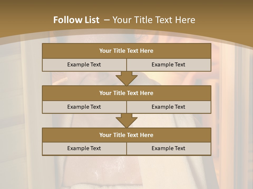 Enjoying Steam Beauty PowerPoint Template