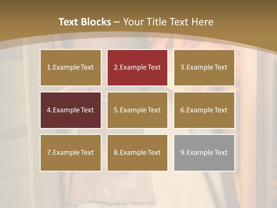 Enjoying Steam Beauty PowerPoint Template