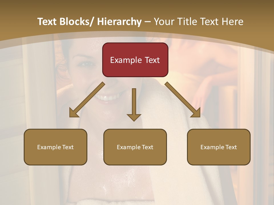 Enjoying Steam Beauty PowerPoint Template