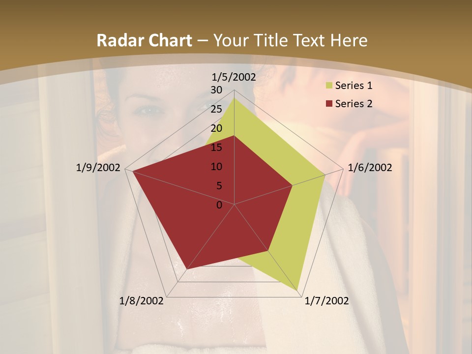 Enjoying Steam Beauty PowerPoint Template