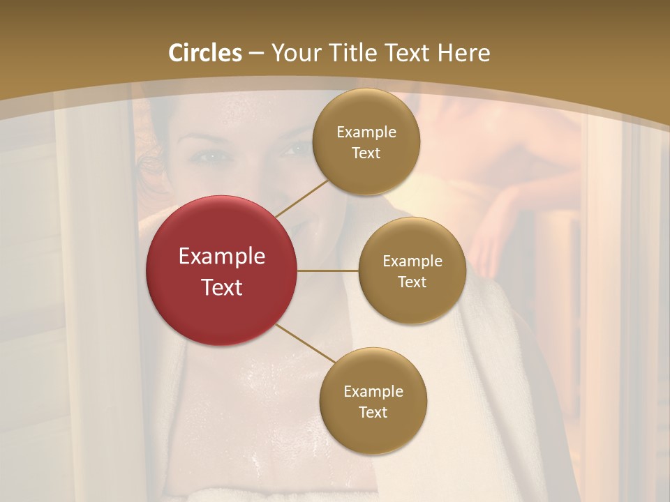 Enjoying Steam Beauty PowerPoint Template