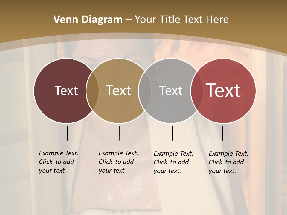 Enjoying Steam Beauty PowerPoint Template