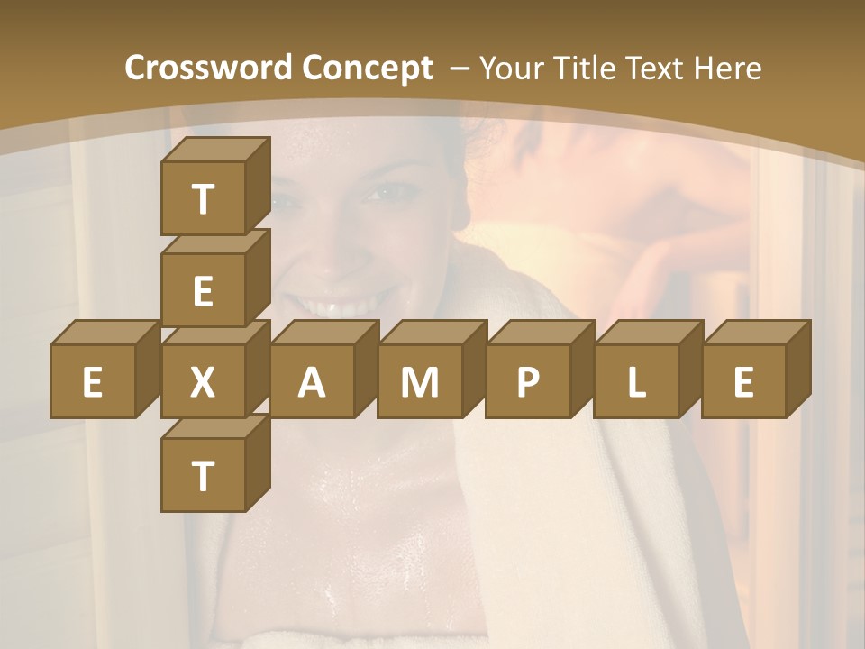 Enjoying Steam Beauty PowerPoint Template