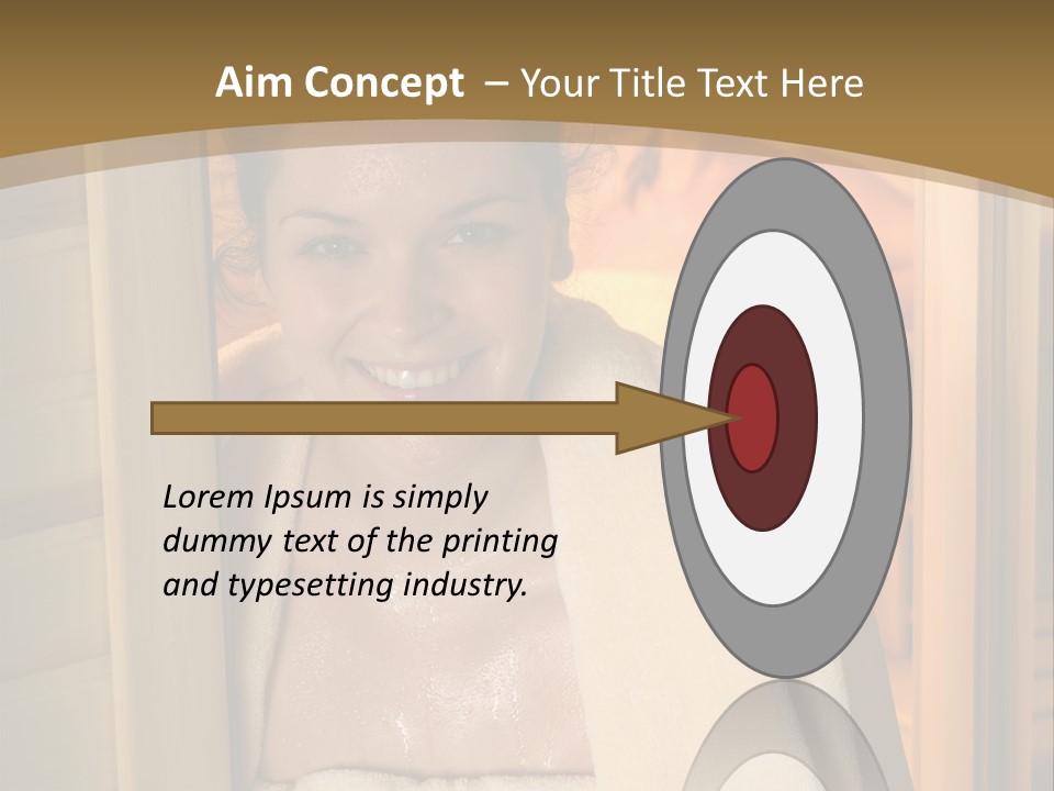 Enjoying Steam Beauty PowerPoint Template