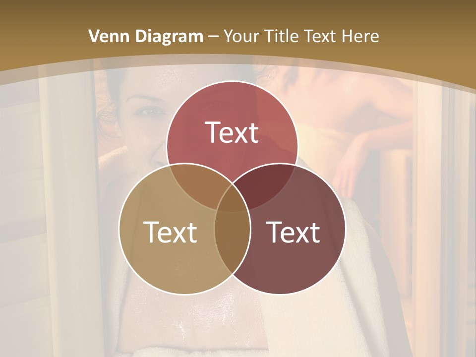 Enjoying Steam Beauty PowerPoint Template