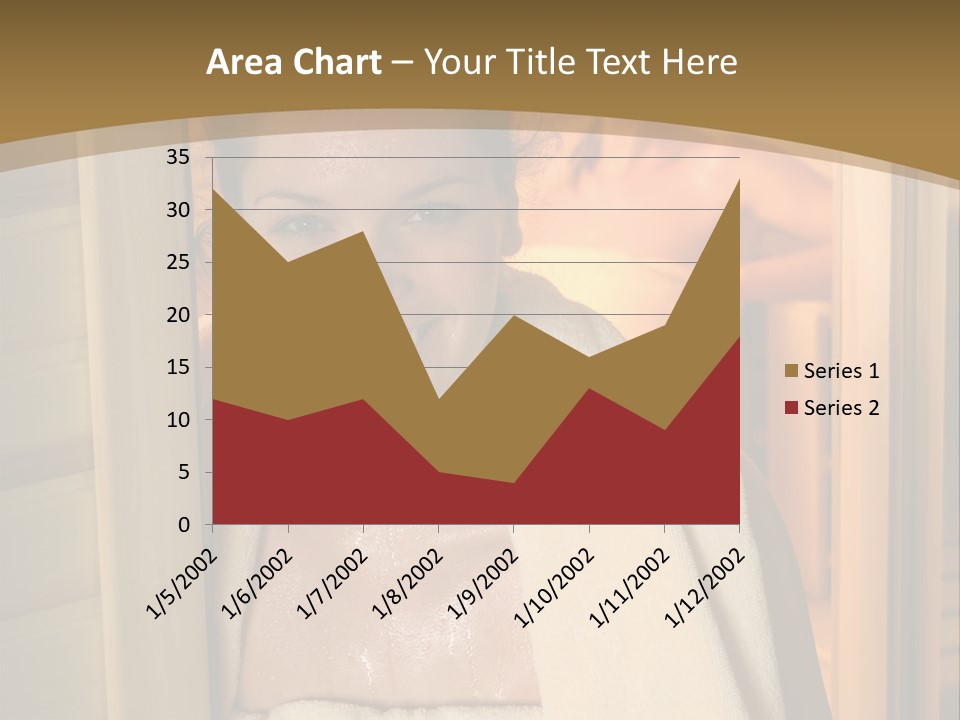 Enjoying Steam Beauty PowerPoint Template