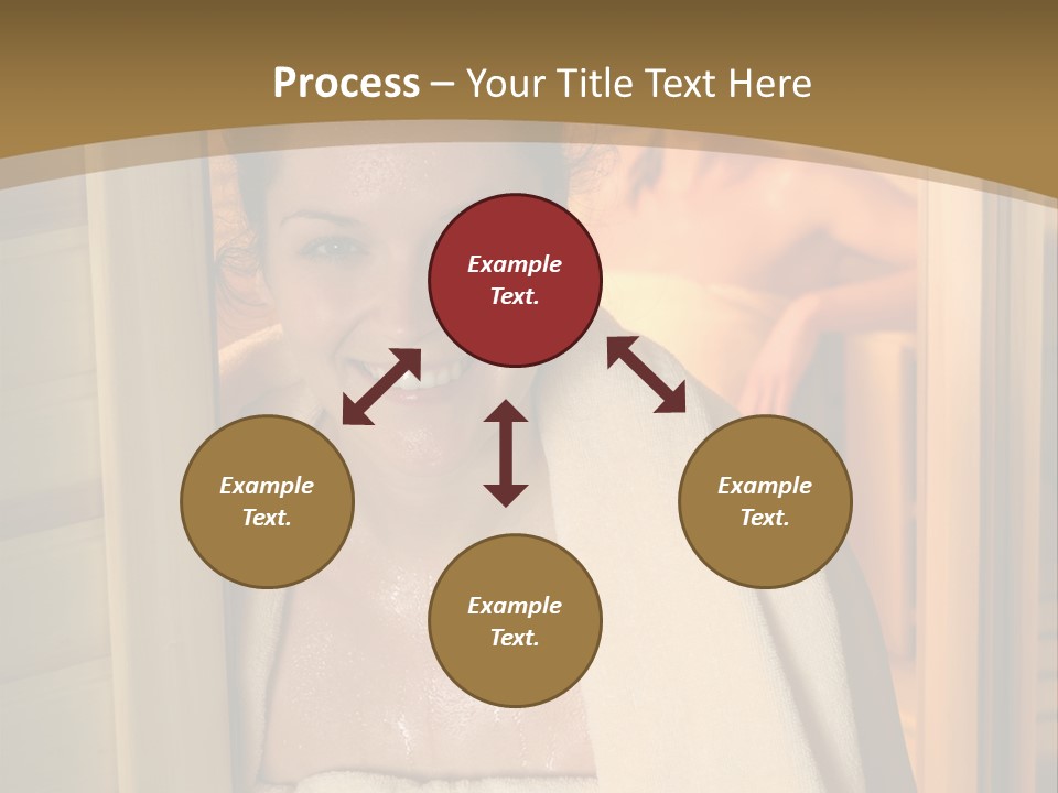 Enjoying Steam Beauty PowerPoint Template