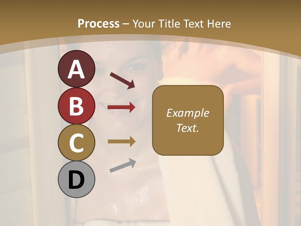 Enjoying Steam Beauty PowerPoint Template