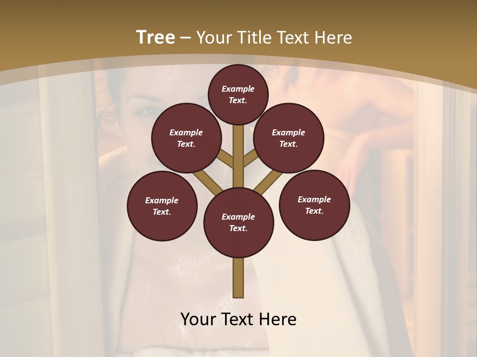 Enjoying Steam Beauty PowerPoint Template