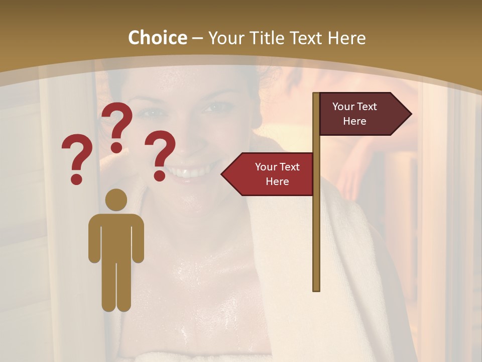 Enjoying Steam Beauty PowerPoint Template