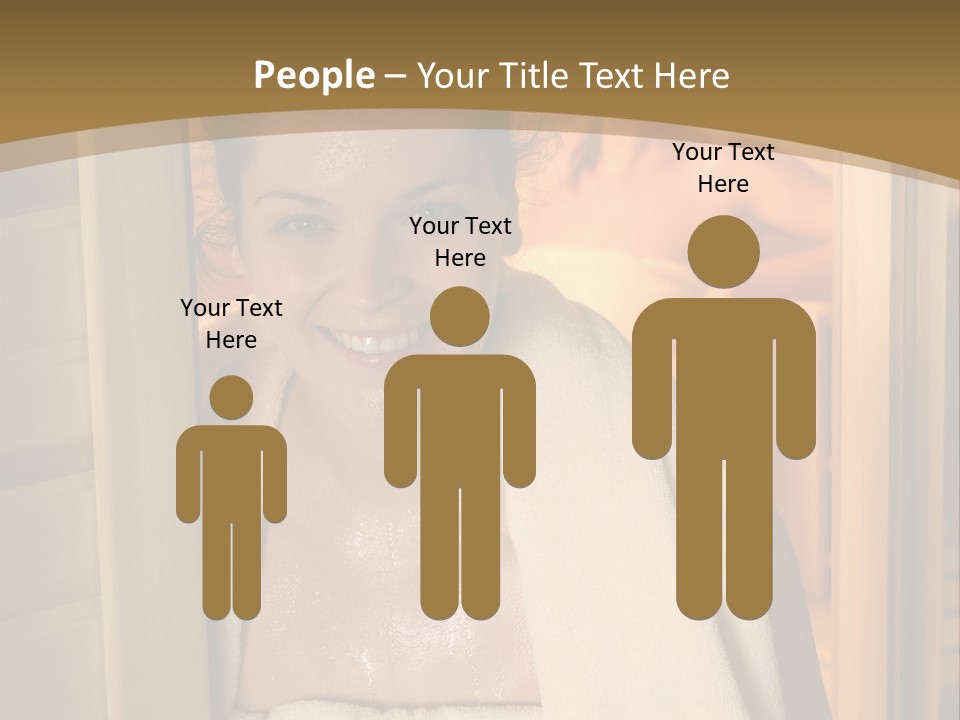 Enjoying Steam Beauty PowerPoint Template