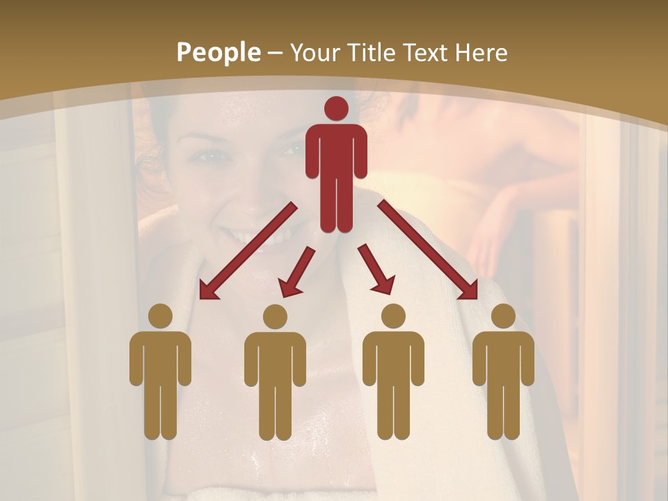 Enjoying Steam Beauty PowerPoint Template