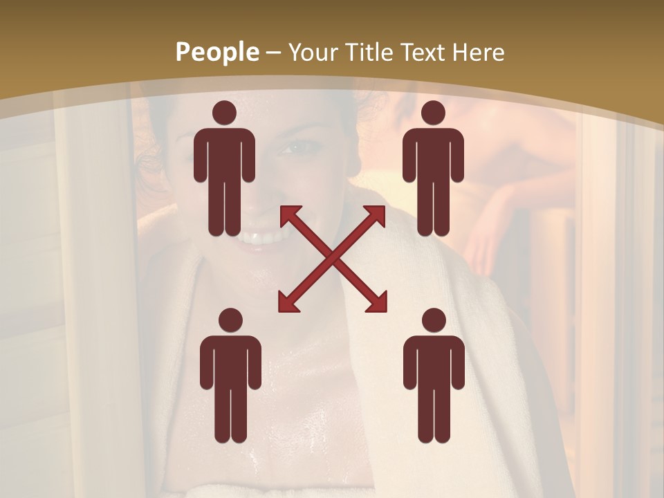 Enjoying Steam Beauty PowerPoint Template