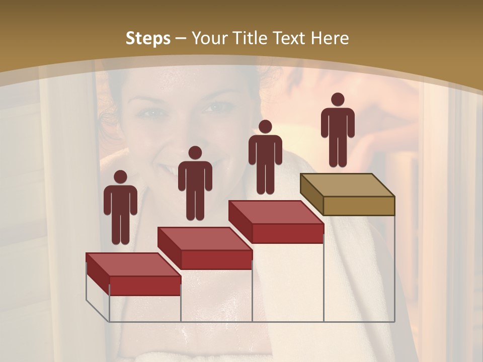 Enjoying Steam Beauty PowerPoint Template