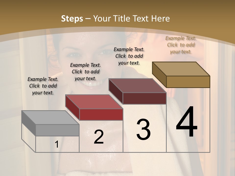 Enjoying Steam Beauty PowerPoint Template