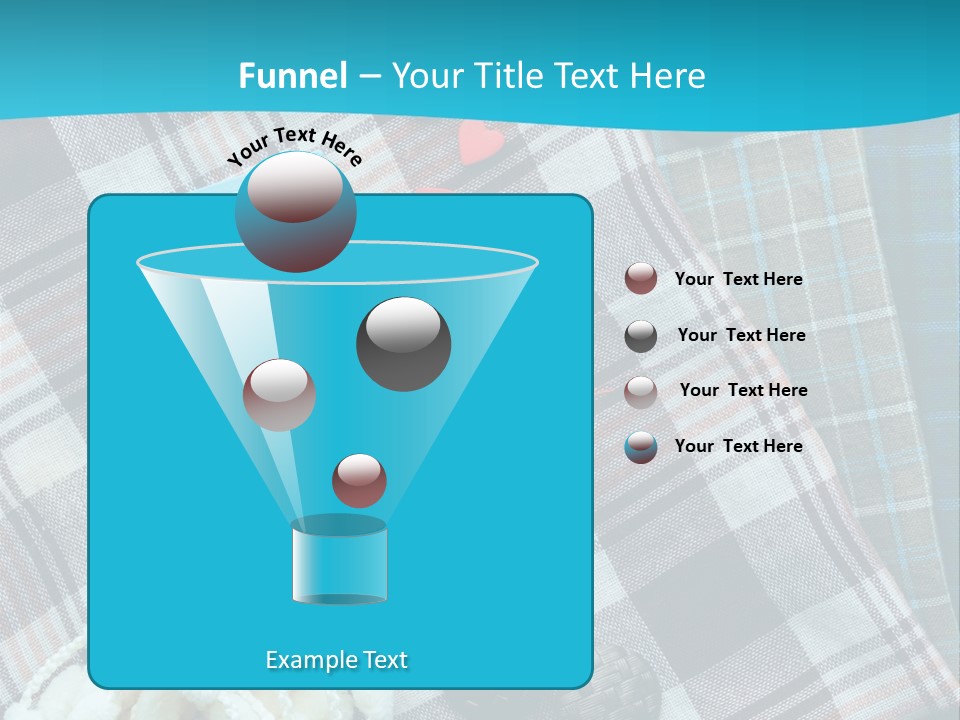 Scarf Set Macro PowerPoint Template