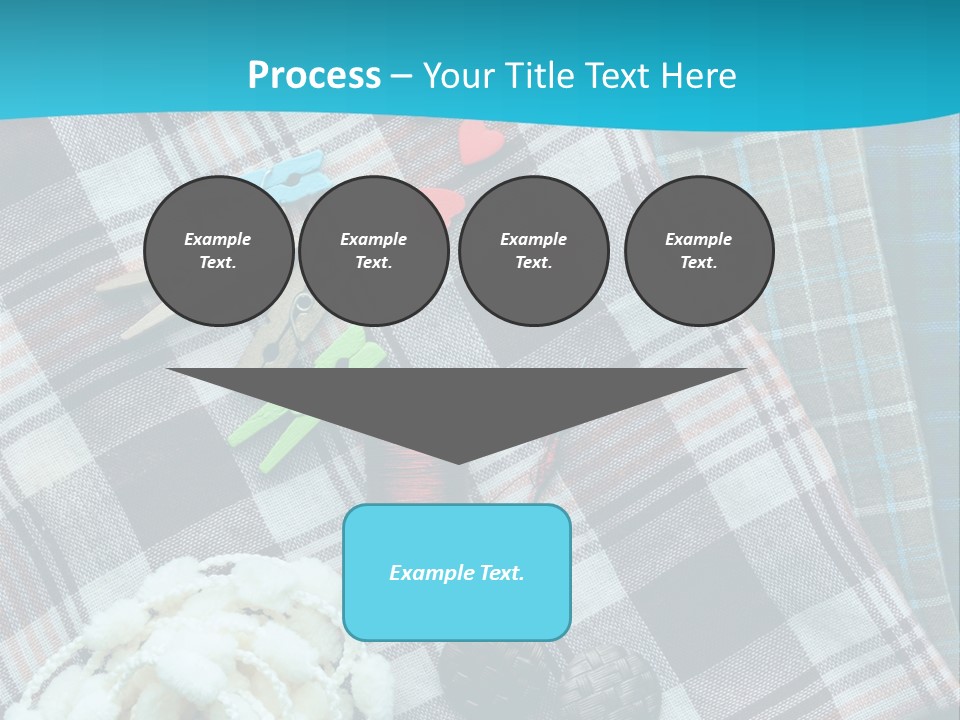 Scarf Set Macro PowerPoint Template