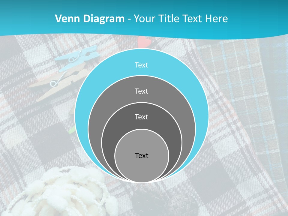 Scarf Set Macro PowerPoint Template