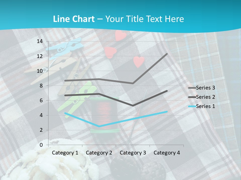 Scarf Set Macro PowerPoint Template