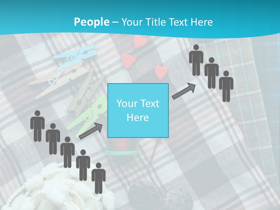 Scarf Set Macro PowerPoint Template