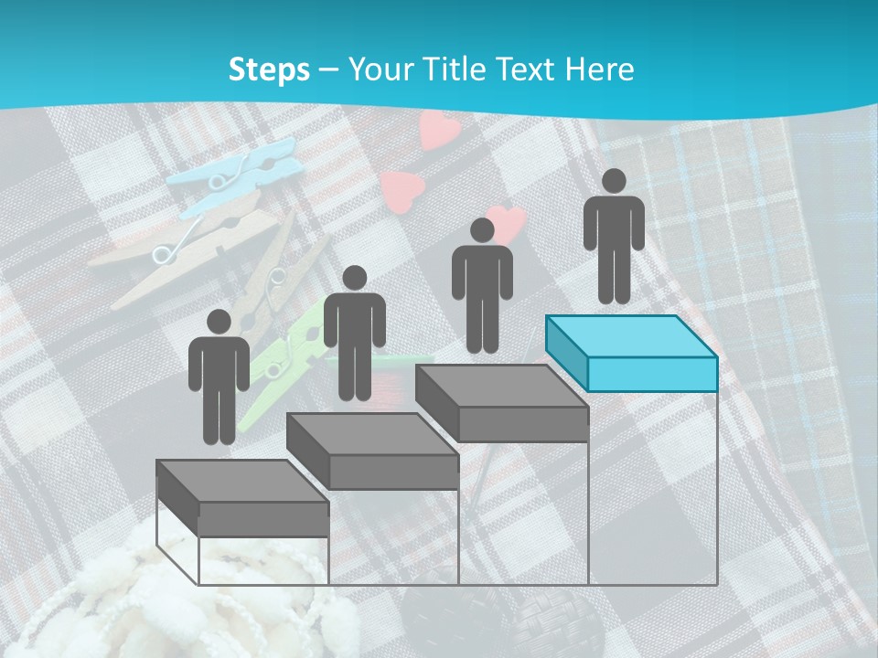 Scarf Set Macro PowerPoint Template