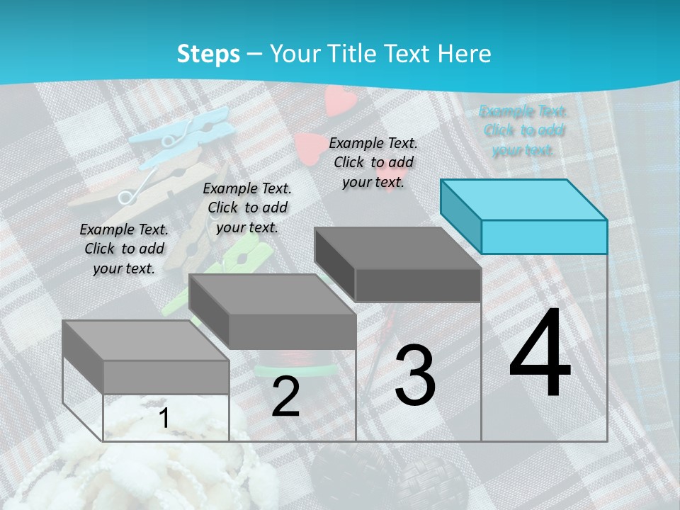 Scarf Set Macro PowerPoint Template
