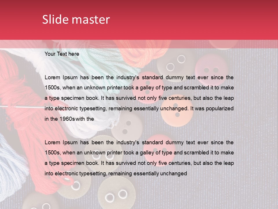 Vertical Design Handmade PowerPoint Template