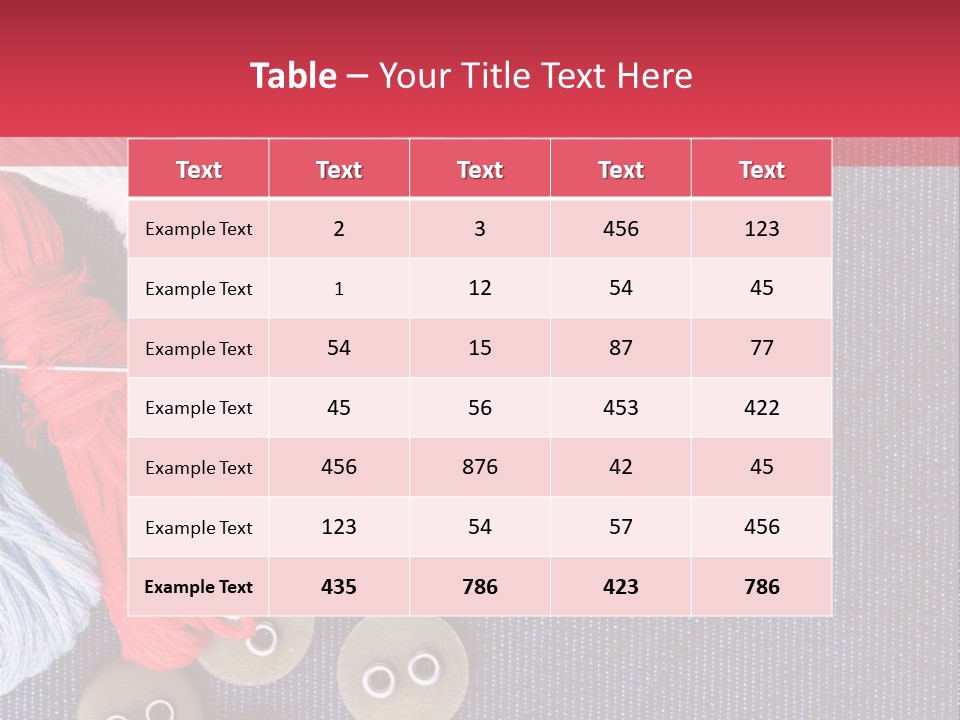 Vertical Design Handmade PowerPoint Template