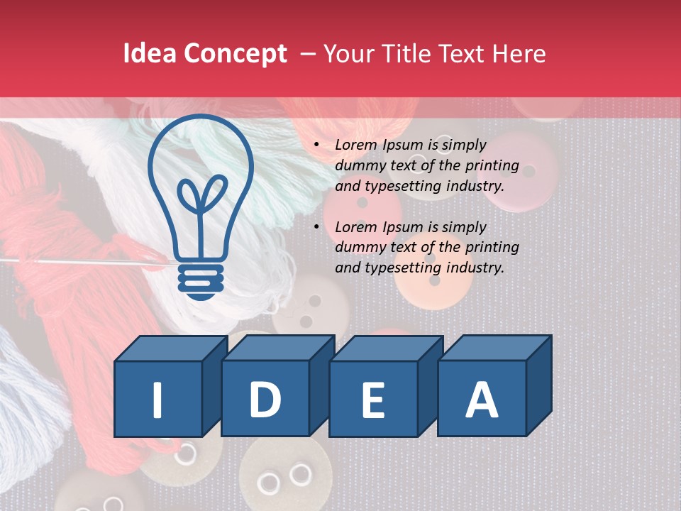 Vertical Design Handmade PowerPoint Template