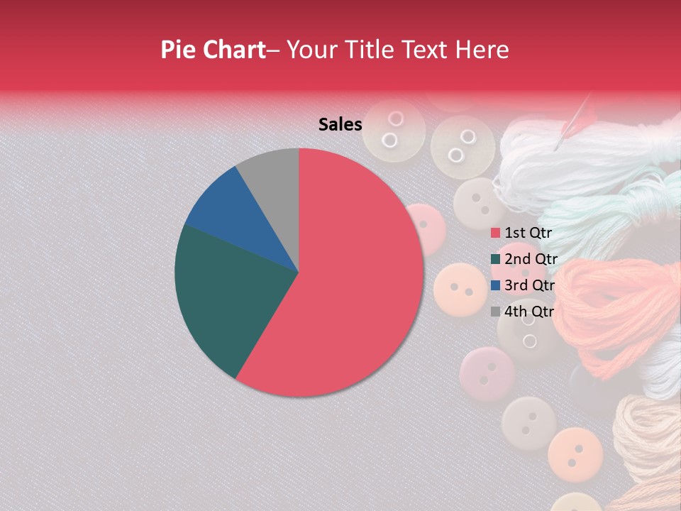Button Horizontal Casual PowerPoint Template