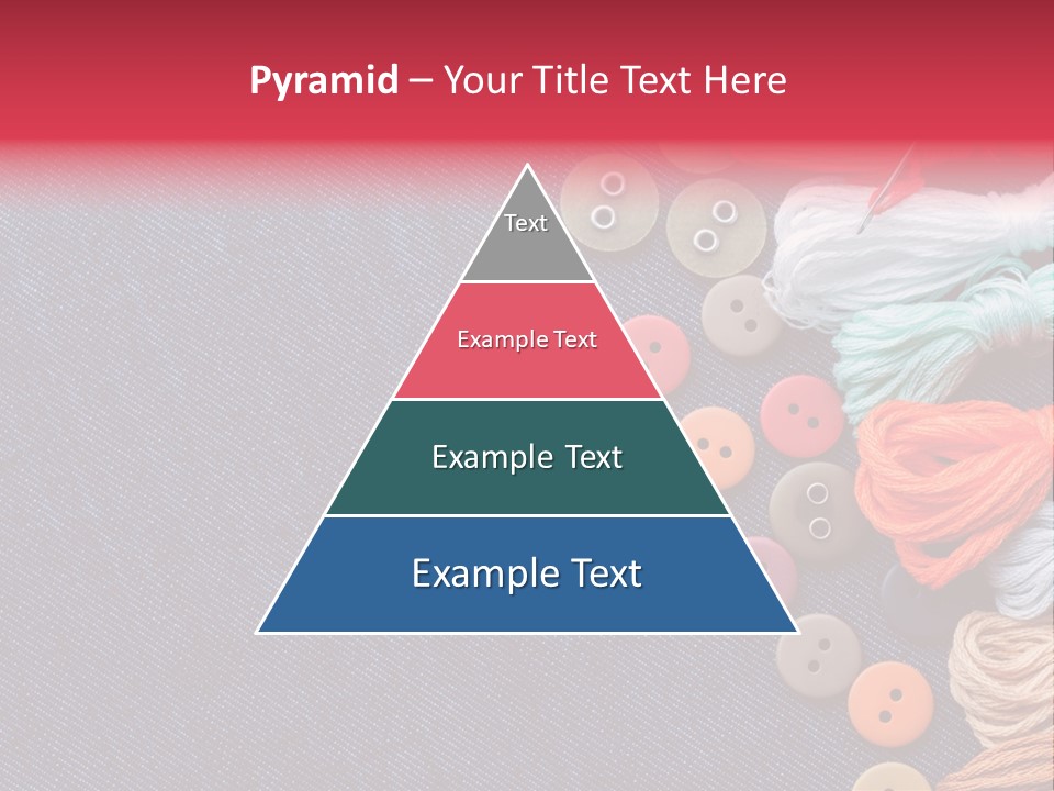 Button Horizontal Casual PowerPoint Template