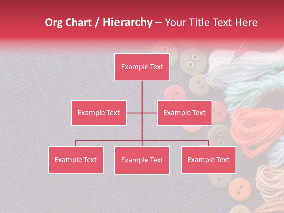 Button Horizontal Casual PowerPoint Template