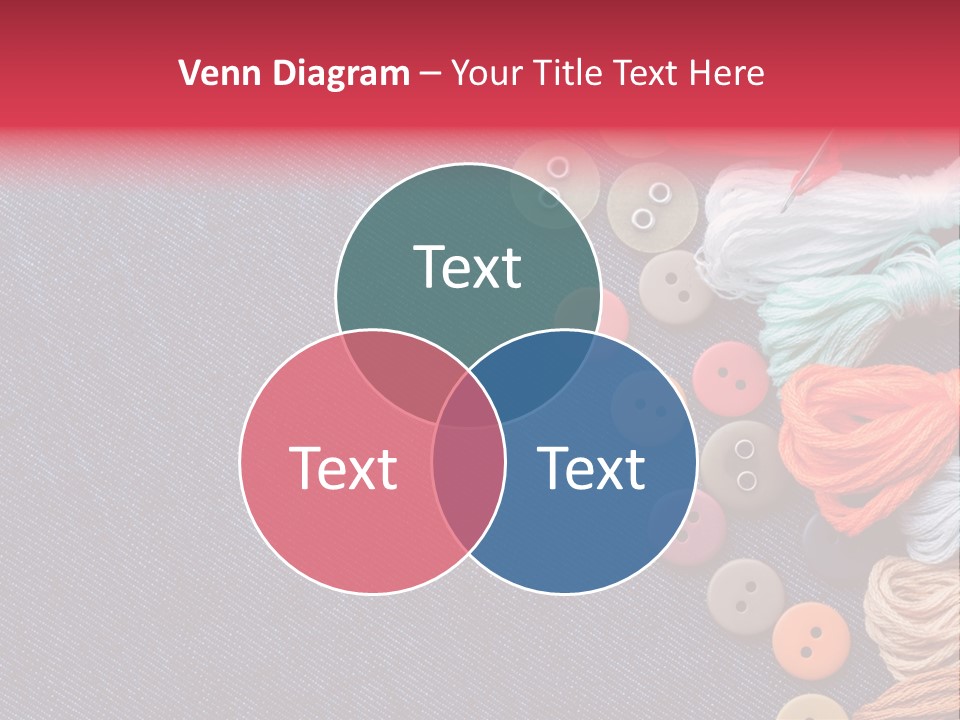 Button Horizontal Casual PowerPoint Template