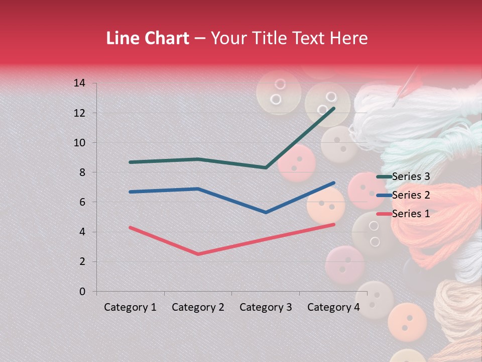 Button Horizontal Casual PowerPoint Template