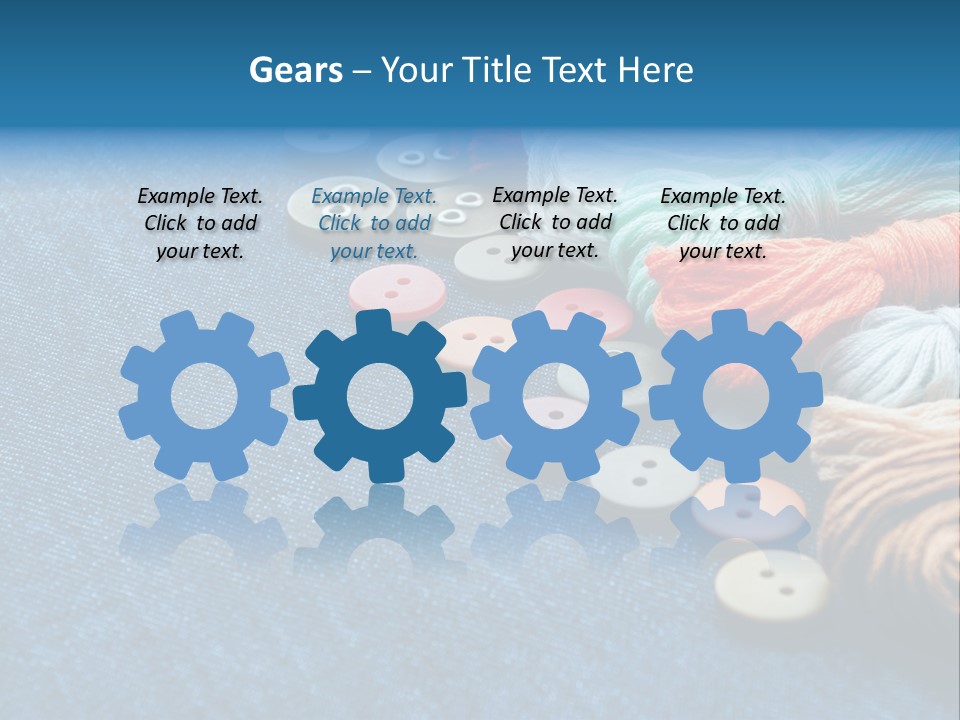 Tools White Measure PowerPoint Template