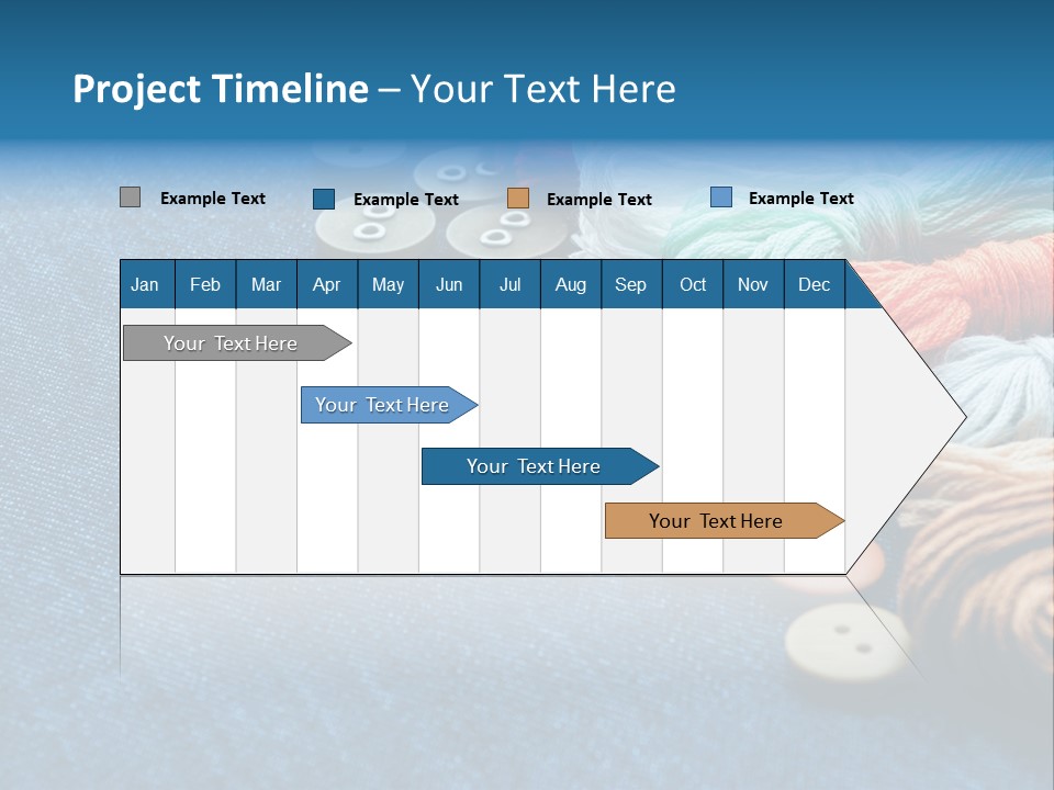 Tools White Measure PowerPoint Template