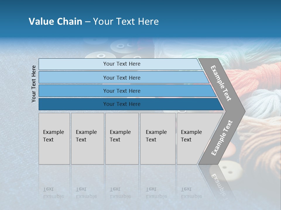 Tools White Measure PowerPoint Template