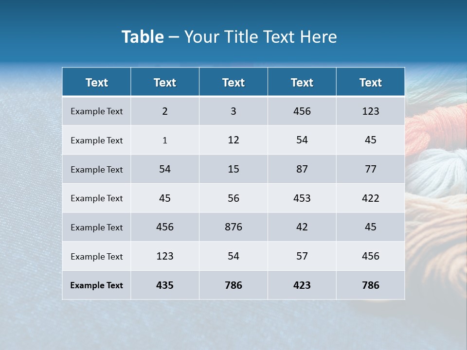 Tools White Measure PowerPoint Template