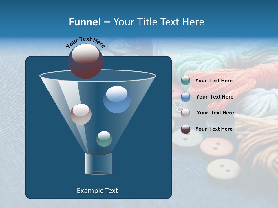 Tools White Measure PowerPoint Template