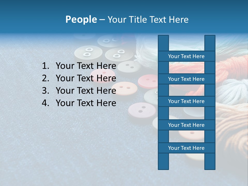 Tools White Measure PowerPoint Template