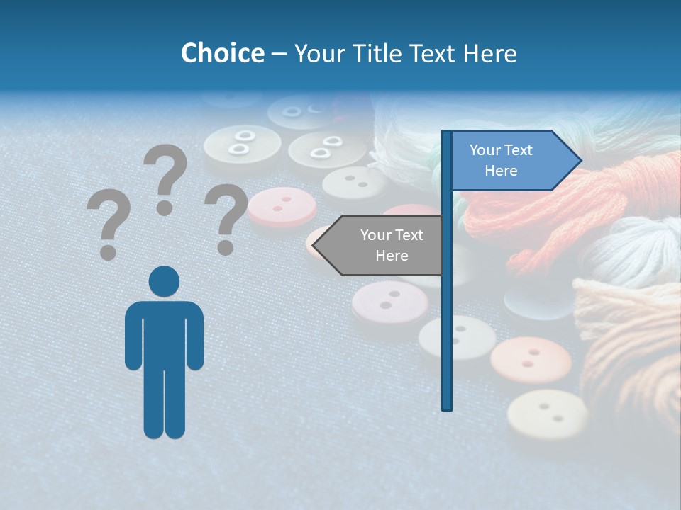 Tools White Measure PowerPoint Template