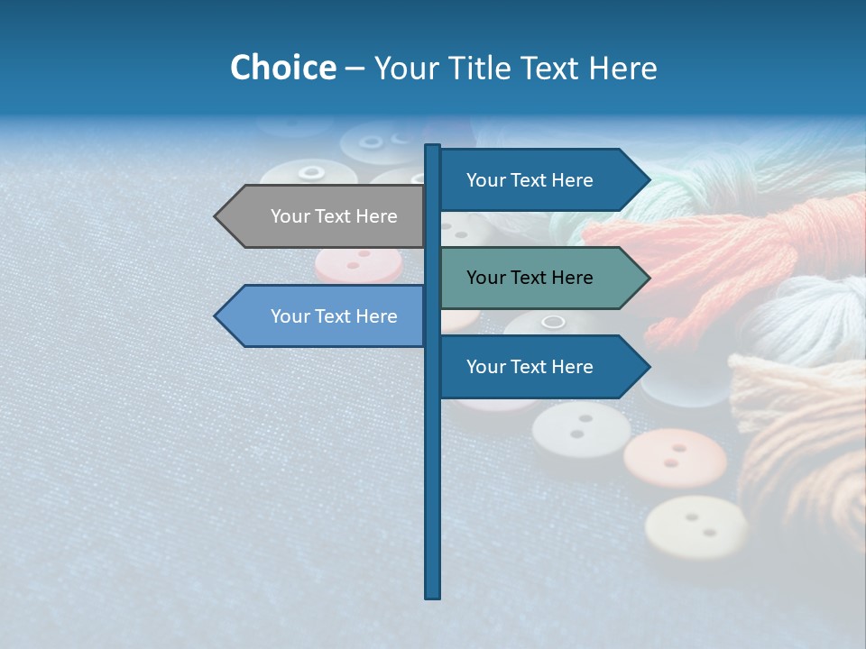 Tools White Measure PowerPoint Template