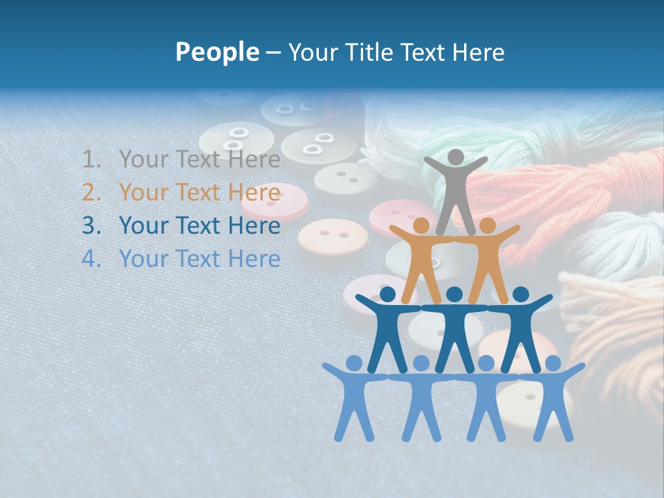 Tools White Measure PowerPoint Template