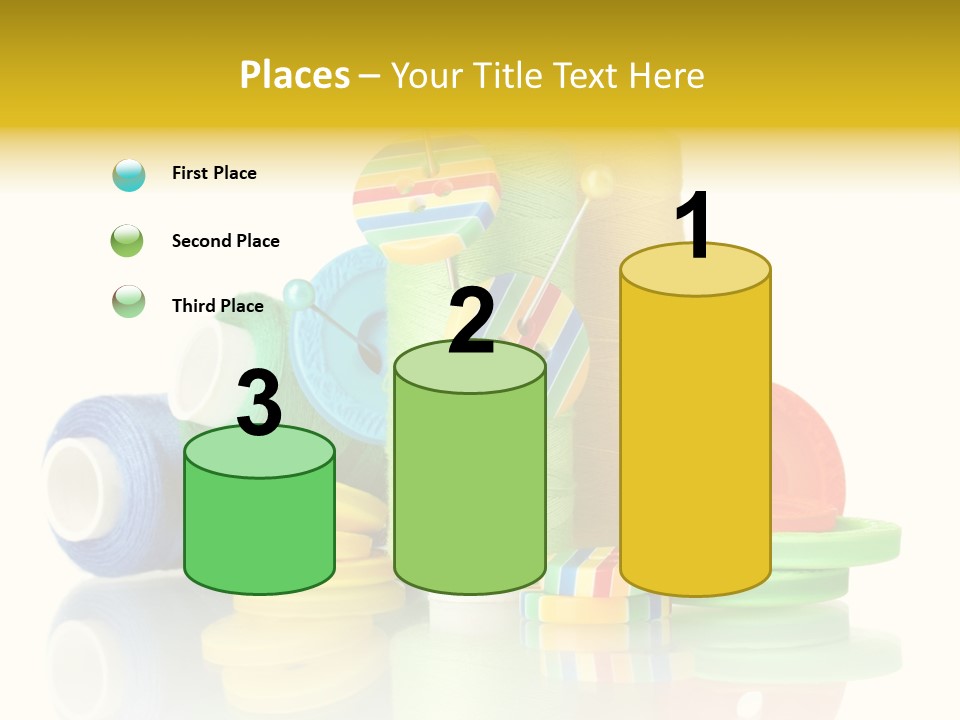 Tailor Industry Blue PowerPoint Template